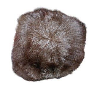 REAL MINK FUR POT POHT HAT